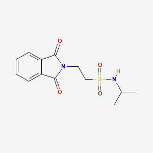 molecular formula C13H16N2O4S B1211356 Taltrimide CAS No. 81428-04-8