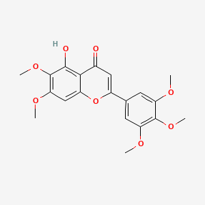 molecular formula C20H20O8 B1211357 Umuhengerin CAS No. 29215-55-2