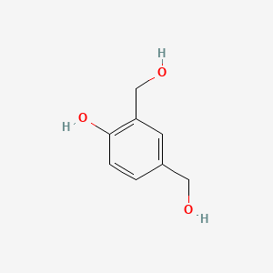 molecular formula C8H10O3 B1211358 2,4-Dimethylol phenol CAS No. 2937-60-2