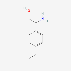 2-Amino-2-(4-ethylphenyl)ethan-1-ol