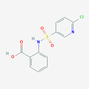 N-(6-chloro-pyridine-3-sulfonyl)-anthranilic acid