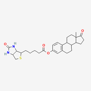 molecular formula C28H36N2O4S B1211365 Biotinylestrone CAS No. 81352-82-1