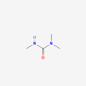 molecular formula C4H10N2O B1211377 Trimethylurea CAS No. 632-14-4