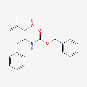 molecular formula C20H23NO3 B12113801 benzyl N-[(2S,3R)-3-hydroxy-4-methyl-1-phenylpent-4-en-2-yl]carbamate 