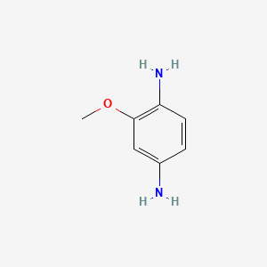 molecular formula C7H10N2O B1211383 2,5-Diaminoanisole CAS No. 5307-02-8