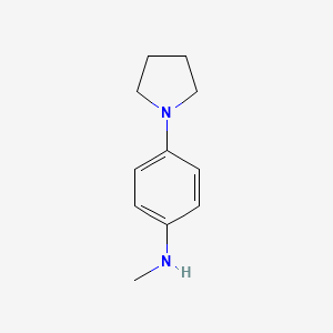 N-methyl-4-pyrrolidin-1-ylaniline