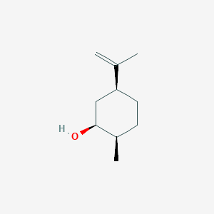 molecular formula C10H18O B1211393 (-)-Neoisodihydrocarveol CAS No. 53796-80-8