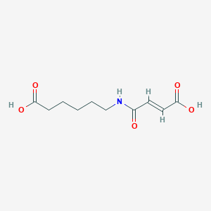 6-[[(E)-3-carboxyprop-2-enoyl]amino]hexanoic acid