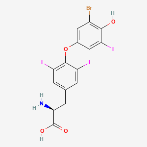 3'-Bromo-3,5,5'-triiodothyronine