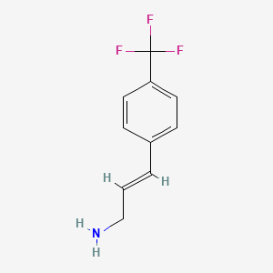 4-(Trifluoromethyl)-1-(3-amino-1-propenyl)benzene