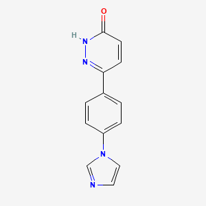 6-(4-(1H-Imidazol-1-yl)phenyl)pyridazin-3-ol