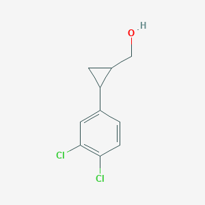 [2-(3,4-Dichlorophenyl)cyclopropyl]methanol