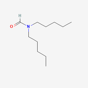 molecular formula C11H23NO B12114305 N,N-dipentylformamide CAS No. 26598-27-6