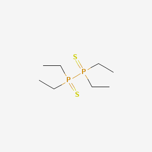 molecular formula C8H20P2S2 B12114375 Tetraethyldiphosphine disulphide CAS No. 3790-23-6