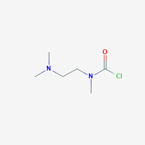 N-[2-(dimethylamino)ethyl]-N-methylcarbamoyl chloride