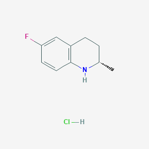 (S)-6-Fluoro-2-methyl-1,2,3,4-tetrahydroquinoline hydrochloride