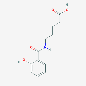 5-[(2-hydroxybenzoyl)amino]pentanoic Acid