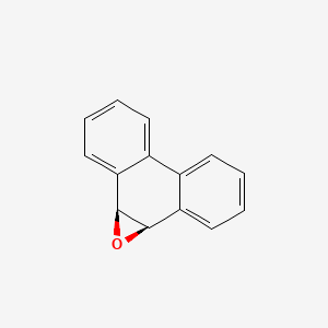 molecular formula C14H10O B1211453 (9R,10S)-9,10-环氧-9,10-二氢菲 