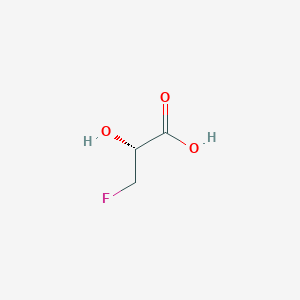 Propanoic acid, 3-fluoro-2-hydroxy-, (R)-