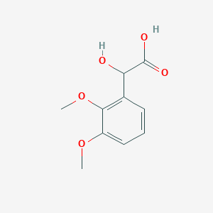 molecular formula C10H12O5 B12114581 2-(2,3-Dimethoxyphenyl)-2-hydroxyacetic acid 