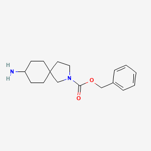 Benzyl 8-amino-2-azaspiro[4.5]decane-2-carboxylate