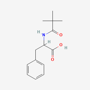 molecular formula C14H19NO3 B12114882 N-(2,2-dimethylpropanoyl)phenylalanine 