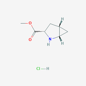 Methyl (1S,3S,5S)-2-azabicyclo[3.1.0]hexane-3-carboxylate hydrochloride