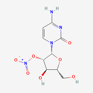 B1211502 1-(2-O-Nitro-beta-D-arabinofuranosyl)cytosine CAS No. 83831-64-5