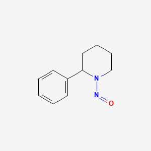 molecular formula C11H14N2O B12115091 1-Nitroso-2-phenyl-piperidine CAS No. 91180-79-9