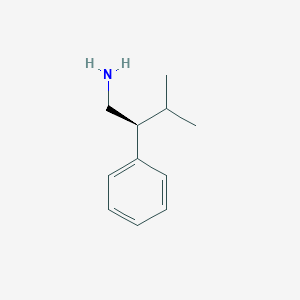 B121151 (S)-3-Methyl-2-phenylbutylamine CAS No. 106498-32-2
