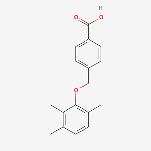 4-[(2,3,6-trimethylphenoxy)methyl]benzoic Acid