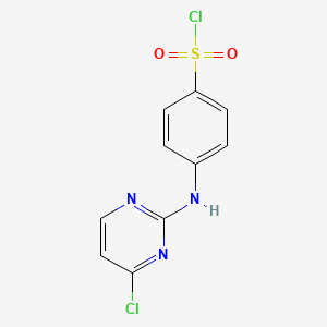 4-(4-Chloro-pyrimidin-2-ylamino)-benzenesulfonyl chloride