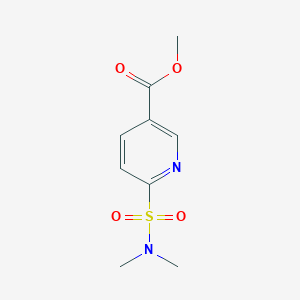 Methyl 6-(N,N-dimethylsulfamoyl)nicotinate