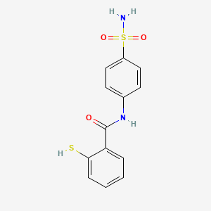 N-[4-(Aminosulfonyl)phenyl]-2-Mercaptobenzamide