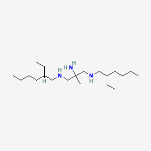molecular formula C20H45N3 B1211552 Propoctamine CAS No. 3687-16-9
