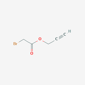 molecular formula C5H5BrO2 B12115543 2-Propy1-ol, bromoacetate CAS No. 26755-52-2