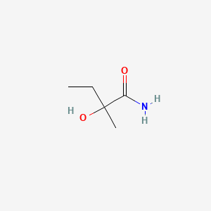 molecular formula C5H11NO2 B12115703 2-Hydroxy-2-methylbutanamide CAS No. 1112-12-5