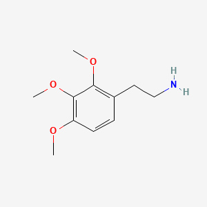 molecular formula C11H17NO3 B1211587 2,3,4-三甲氧基苯乙胺 CAS No. 3937-16-4