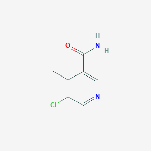 3-Pyridinecarboxamide, 5-chloro-4-methyl-