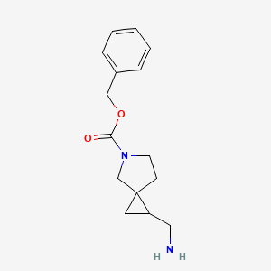 Benzyl 1-(aminomethyl)-5-azaspiro[2.4]heptane-5-carboxylate