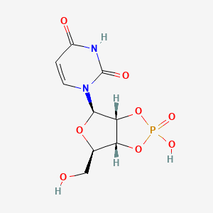 molecular formula C9H11N2O8P B1211610 2',3'-Cyclic UMP CAS No. 606-02-0