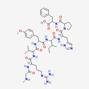 angiotensin II, Sar(1)-Me-Tyr(4)-