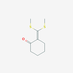 2-[Bis(methylsulfanyl)methylene]cyclohexanone