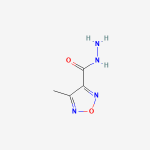 molecular formula C4H6N4O2 B1211630 3-甲基-4-呋喃甲酰肼 CAS No. 32551-34-1