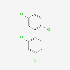 molecular formula C12H6Cl4 B1211631 2,2',4,5'-Tetrachlorobiphenyl CAS No. 41464-40-8