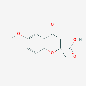 6-Methoxy-2-methyl-4-oxo-chroman-2-carboxylic acid