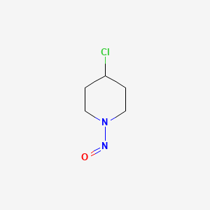 molecular formula C5H9ClN2O B1211654 4-Chloronitrosopiperidine CAS No. 65445-61-6