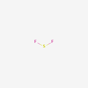 molecular formula F2S B1211677 Sulfur difluoride CAS No. 13814-25-0