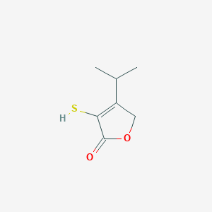 3-Propan-2-yl-4-sulfanyl-2H-furan-5-one