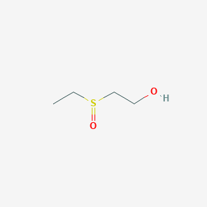 molecular formula C4H10O2S B1211685 2-(Ethanesulfinyl)ethanol CAS No. 21975-18-8